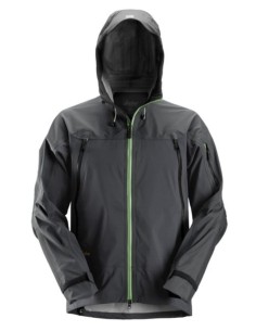 1300 Chaqueta impermeable elastica FlexiWork gris acero