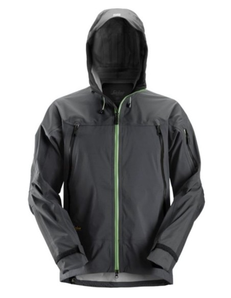 1300 Chaqueta impermeable elastica FlexiWork gris acero