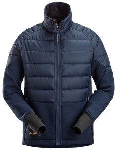 1902 Chaqueta cortavientos hibrida FlexiWork azul marino-azul