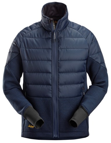 1902 Chaqueta cortavientos hibrida FlexiWork azul marino-azul