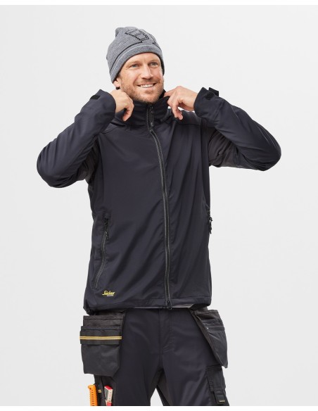 1915 Chaqueta cortavientos de GORE Windstopper AllroundWork negro