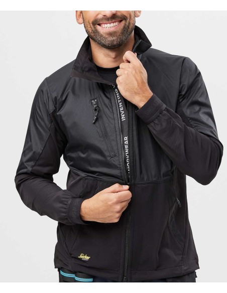 1948 Chaqueta cortavientos hibrida LiteWork negro