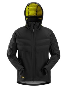1950 Chaqueta cortavientos acolchada FlexiWork negro