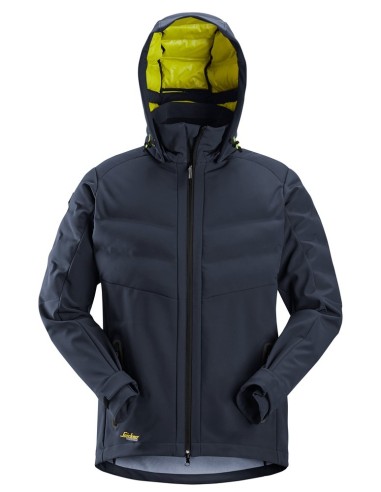 1950 Chaqueta cortavientos acolchada FlexiWork azul marino