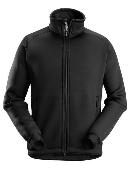 8018 Chaqueta de pelo invertido AllroundWork negro