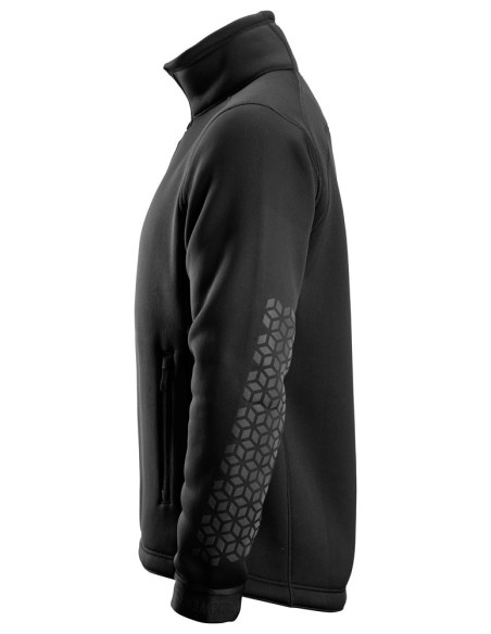 8018 Chaqueta de pelo invertido AllroundWork negro