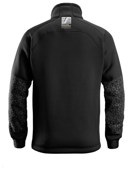 8018 Chaqueta de pelo invertido AllroundWork negro