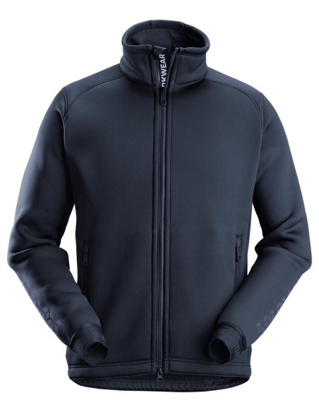 8018 Chaqueta de pelo invertido AllroundWork azul marino