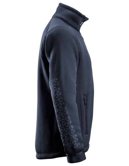 8018 Chaqueta de pelo invertido AllroundWork azul marino