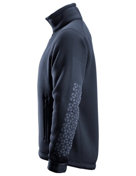 8018 Chaqueta de pelo invertido AllroundWork azul marino