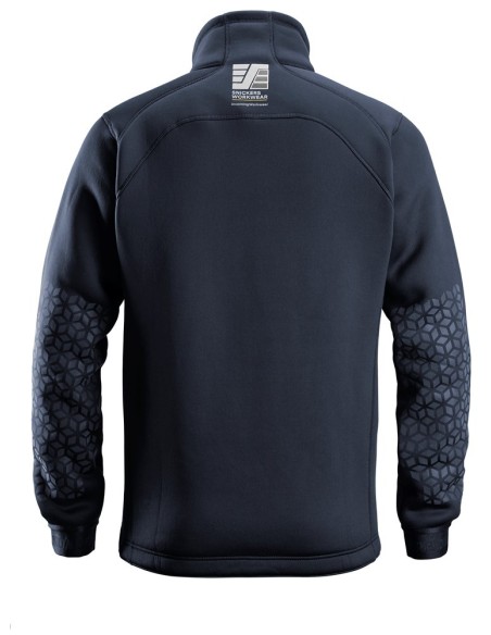 8018 Chaqueta de pelo invertido AllroundWork azul marino