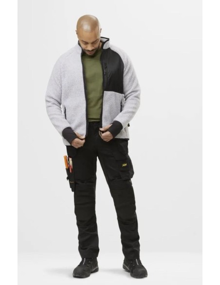 8021 Chaqueta de pelo AllroundWork negro