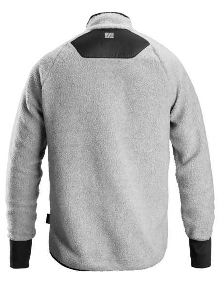 8021 Chaqueta de pelo AllroundWork gris jaspeado/ negro