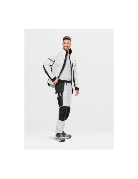 8101 Chaqueta con aislamiento 37.5 AllroundWork blanco/ negro