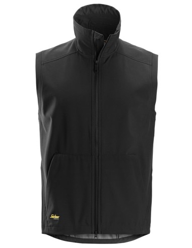 4505 Chaleco cortaviento Soft Shell AllroundWork negro