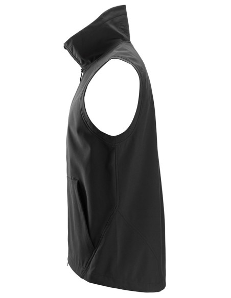 4505 Chaleco cortaviento Soft Shell AllroundWork negro