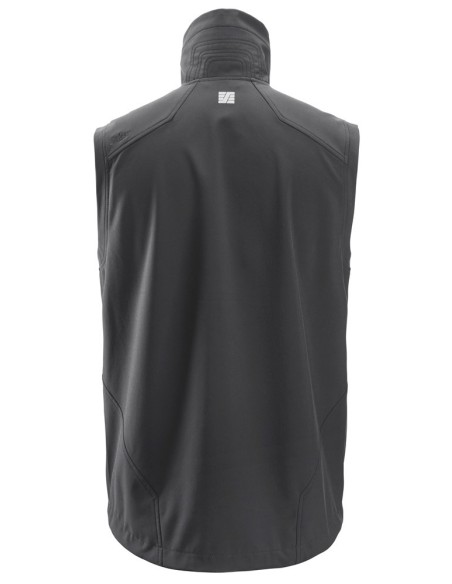 4505 Chaleco cortaviento Soft Shell AllroundWork gris acero