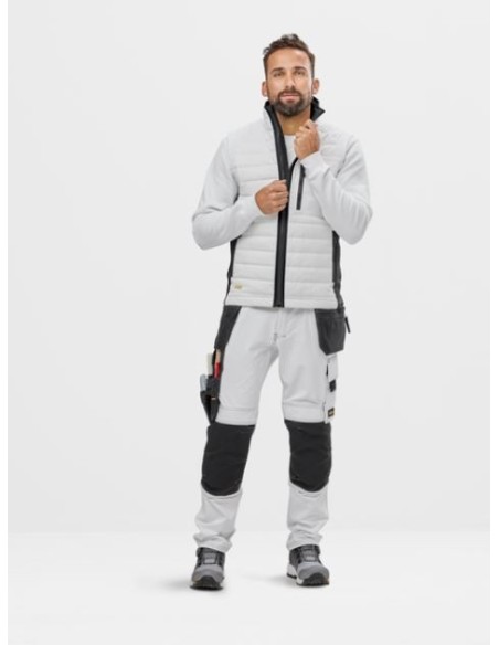 4512 Chaleco aislante AllroundWork 37.5 blanco-negro