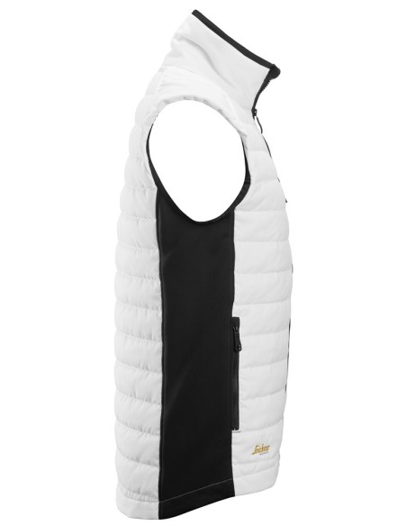 4512 Chaleco aislante AllroundWork 37.5 blanco-negro