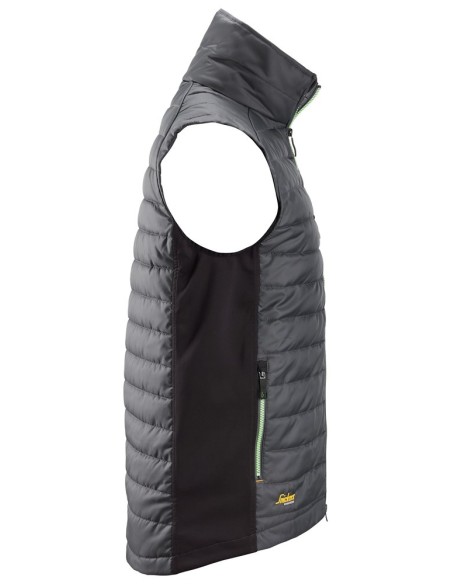 4512 Chaleco aislante AllroundWork 37.5 gris acero-negro