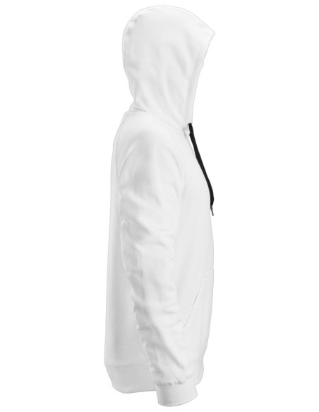 2800 Sudadera clasica con capucha blanca