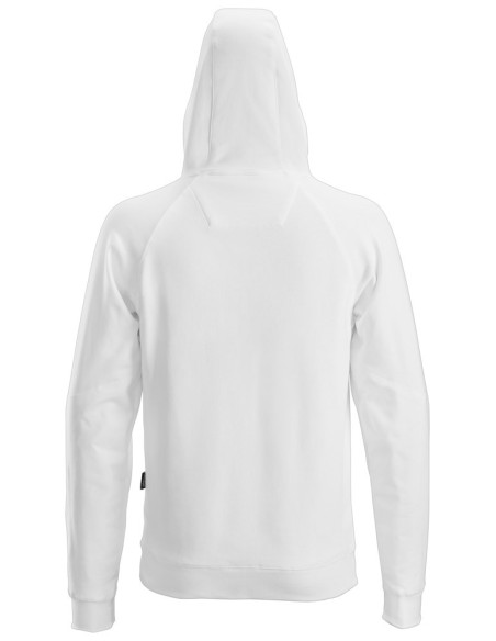 2800 Sudadera clasica con capucha blanca