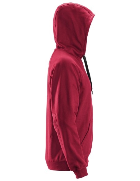 2800 Sudadera clasica con capucha roja