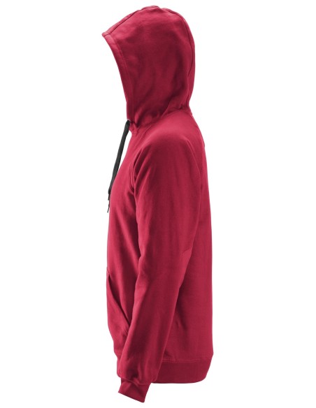2800 Sudadera clasica con capucha roja