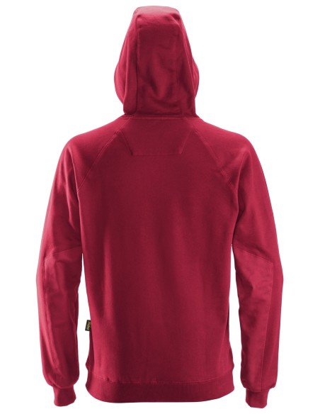 2800 Sudadera clasica con capucha roja