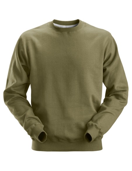 2810 Sudadera clasica verde kaki