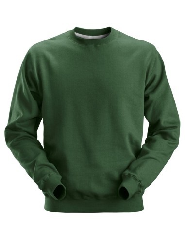 2810 Sudadera clasica verde forestal