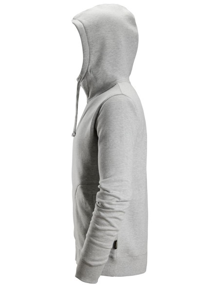 2890 Sudadera con capucha y cremallera completa AllroundWork gris jaspeado