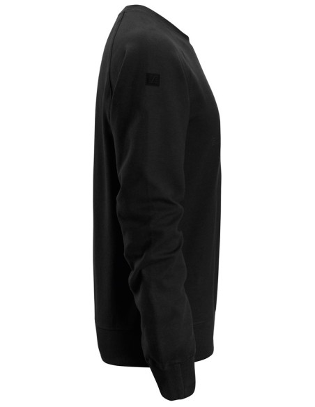 2892 Sudadera con logo negro