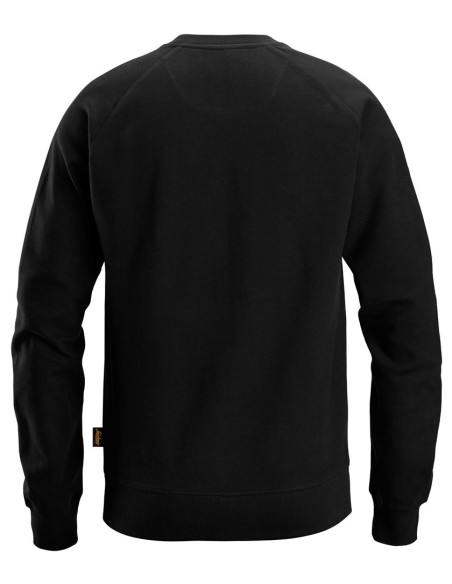 2892 Sudadera con logo negro
