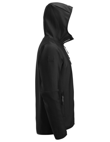 8044 Chaqueta capa intermedia con capucha Flexiwork negro