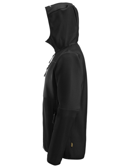 8044 Chaqueta capa intermedia con capucha Flexiwork negro