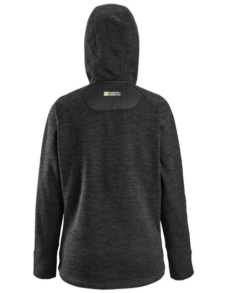 8047 Sudadera con capucha para mujer FlexiWork negro