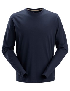 2496 Camiseta de manga larga azul marino