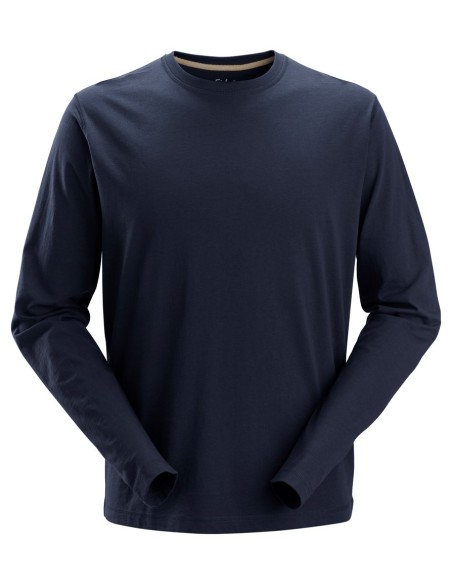 2496 Camiseta de manga larga azul marino