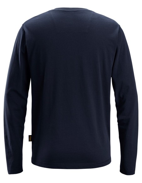 2496 Camiseta de manga larga azul marino