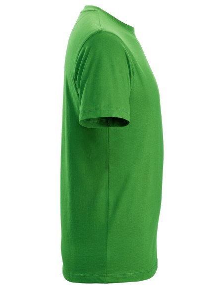 2502 Camiseta de manga corta clasica verde manzana