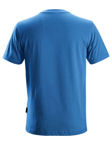2502 Camiseta de manga corta clasica azul verdadero