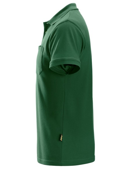 2708 Polo de manga corta clasico verde forestal