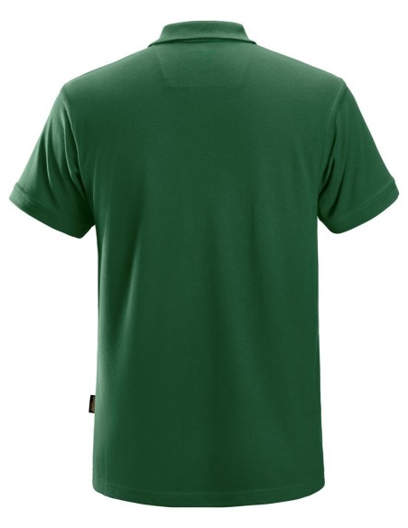 2708 Polo de manga corta clasico verde forestal
