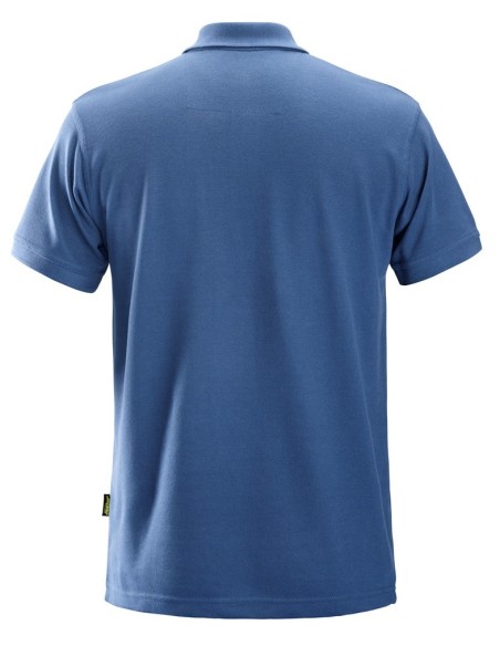 2708 Polo de manga corta clasico azul verdadero