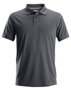 2721 Polo de manga corta AllroundWork gris acero