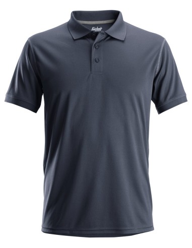 2721 Polo de manga corta AllroundWork azul marino