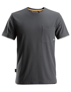 2598 Camiseta de manga corta AllroundWork 37.5 gris acero