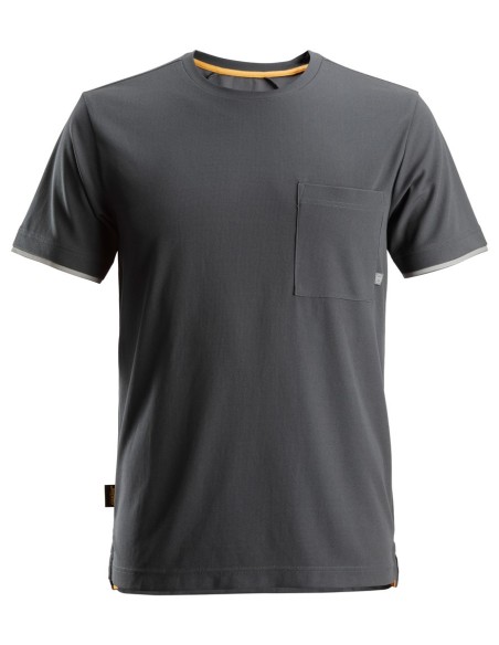 2598 Camiseta de manga corta AllroundWork 37.5 gris acero