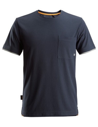 2598 Camiseta de manga corta AllroundWork 37.5 azul marino